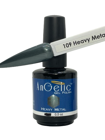 AnGelic Gel Polish | 109 Heavy Metal | 0.5 Oz.