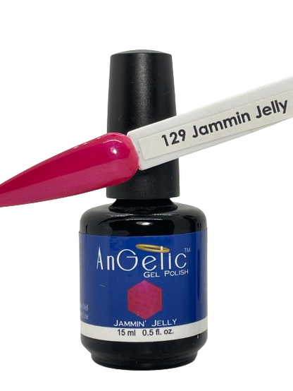 AnGelic Gel Polish 0.5 oz - 129 Jammin Jelly - CM Nails & Beauty Supply