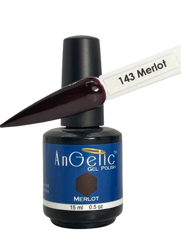 AnGelic Gel Polish | 143 Merlot | 0.5 Oz.