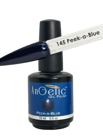 AnGelic Gel Polish | 145 Peek a Blue | 0.5 Oz.