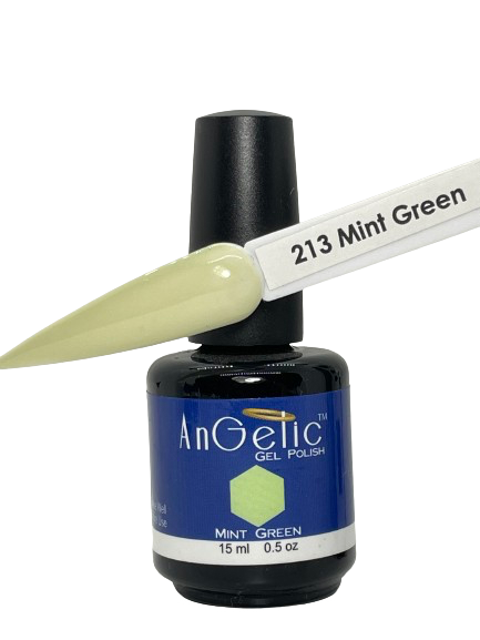 AnGelic Gel Polish | 213 Mint Green  | 0.5 Oz.