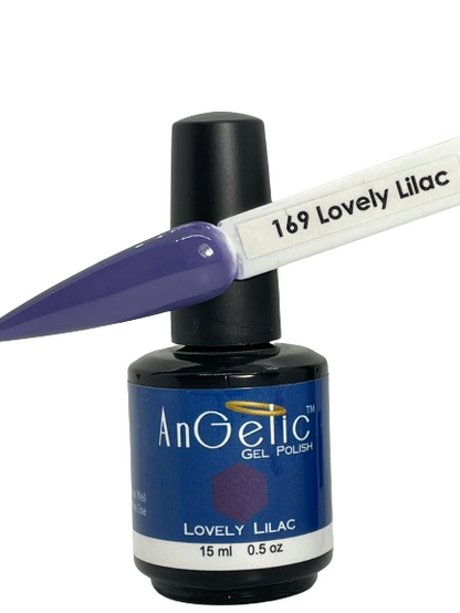 AnGelic Gel Polish 0.5 oz - 169 Lovely Lilac - CM Nails & Beauty Supply