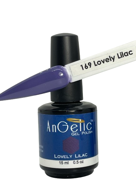 AnGelic Gel Polish | 169 Lovely Lilac | 0.5 Oz.