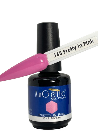 AnGelic Gel Polish 0.5 oz - 165 Pretty In Pink - CM Nails & Beauty Supply