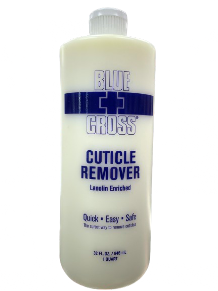 BLUE + CROSS | Cuticle Remover  With Lanolin || 32 Oz | Made In USA