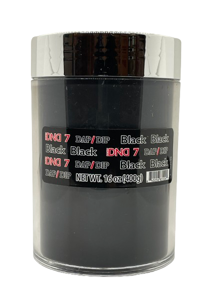 DND - DC Dap Dip Powder - #007 Black - (16 oz. - 400 grams)
