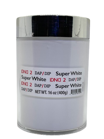 DND - DC Dap Dip Powder - #002 Super White - (16 oz. - 400 grams)