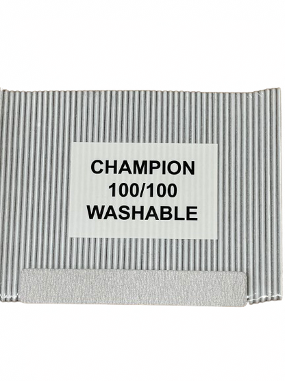 Nail File | Jumbo | Nail & Art File | Mini | Zebra | White l Black | 80/80 | 80/100 | 100/100| 120/120 | 150/150 - CM Nails & Beauty Supply