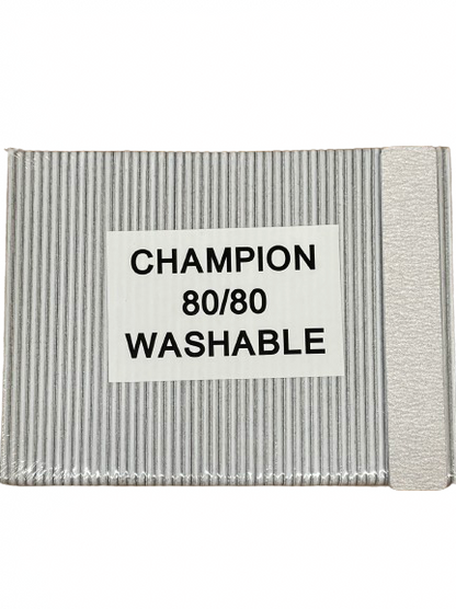 Nail File | Jumbo | Nail & Art File | Mini | Zebra | White l Black | 80/80 | 80/100 | 100/100| 120/120 | 150/150 - CM Nails & Beauty Supply