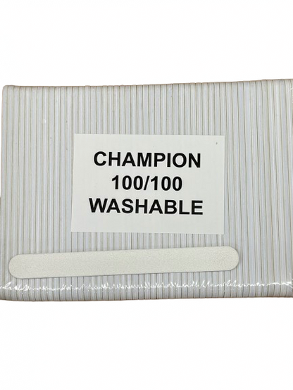 Nail File | Jumbo | Nail & Art File | Mini | Zebra | White l Black | 80/80 | 80/100 | 100/100| 120/120 | 150/150 - CM Nails & Beauty Supply