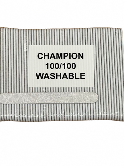 Nail File | Jumbo | Nail & Art File | Mini | Zebra | White l Black | 80/80 | 80/100 | 100/100| 120/120 | 150/150 - CM Nails & Beauty Supply