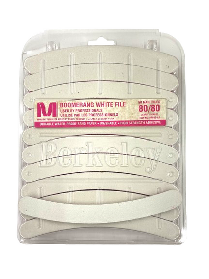 Nail File | Jumbo | Nail & Art File | Mini | Zebra | White l Black | 80/80 | 80/100 | 100/100| 120/120 | 150/150 - CM Nails & Beauty Supply