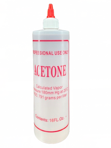 Acetone (100%) - 16 Oz - Nail Polish Remover