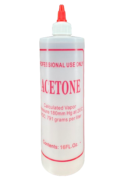 Acetone (100%) - 16 Oz - Nail Polish Remover