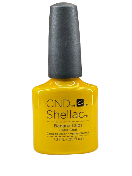 CND Shellac - Banana Clips (0.25 oz) | CND - CM Nails & Beauty Supply
