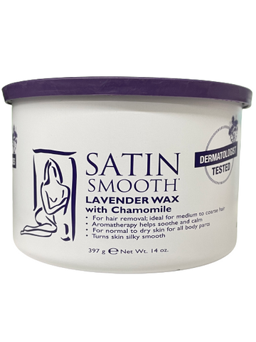 SATIN SMOOTH | Lavender Wax With Chamomile | 14 Oz