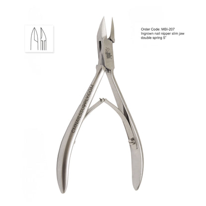Cuticle Nipper for nails pedicure on white background