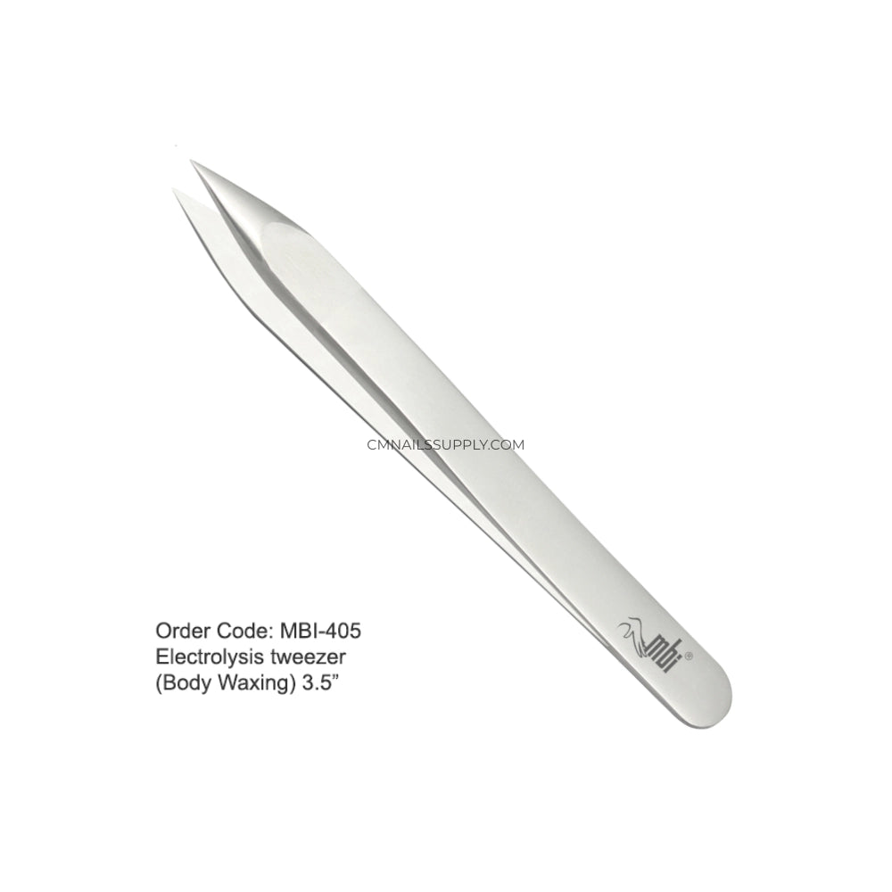 Electrolysis tweezer on a white background cm nails supply