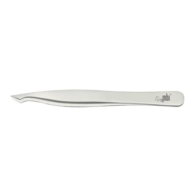 MBI-404 Eyebrow Tweezer for Single and Bulk Hair Size 4″ - CM Nails & Beauty Supply