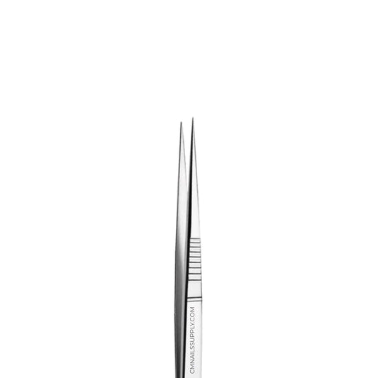 Eyelash tweezer metal mbi 413 on white background
