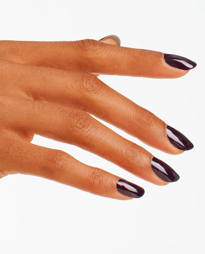 OPI Black Cherry Chutney Gel Polish dark purple cherry manicure