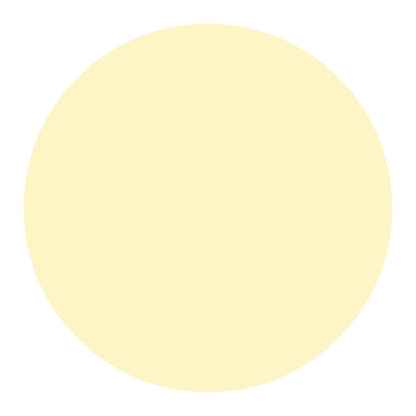 Solid light yellow color OPI ONE CHIC CHICK swatch on a white background
