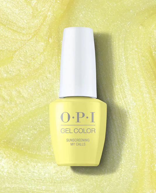 OPI GelColor - Sunscreening My Calls - P003 gel polish