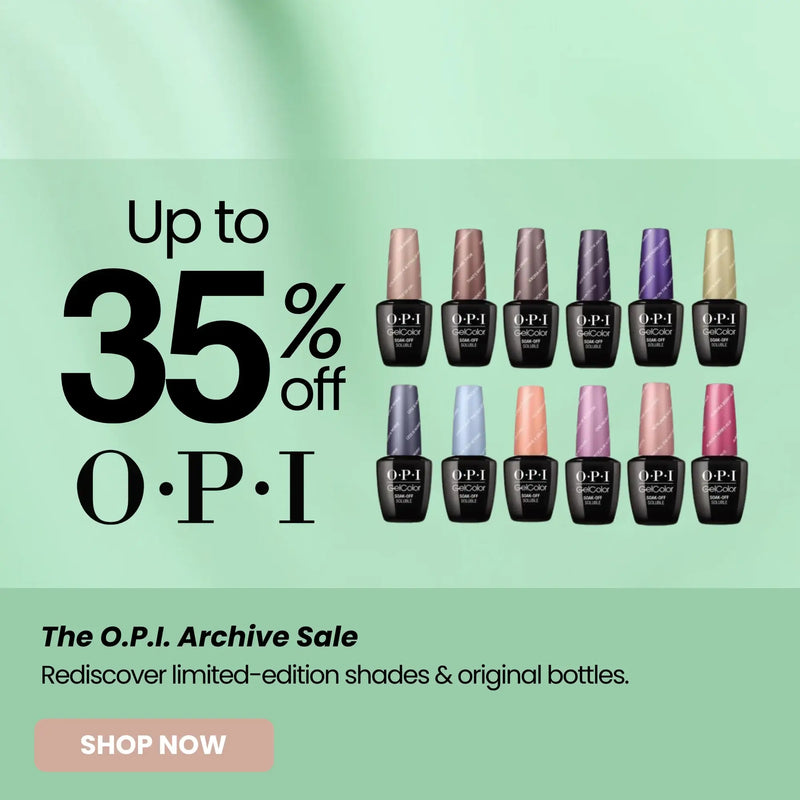 Shop the OPI Archive Sale up to 35% off OPI