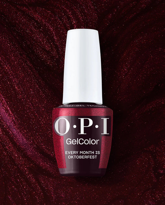 OPI GelColor Every Month is Oktoberfest nail gel polish bottle