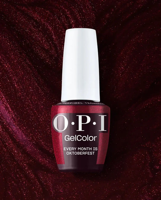 OPI GelColor Every Month is Oktoberfest nail gel polish bottle