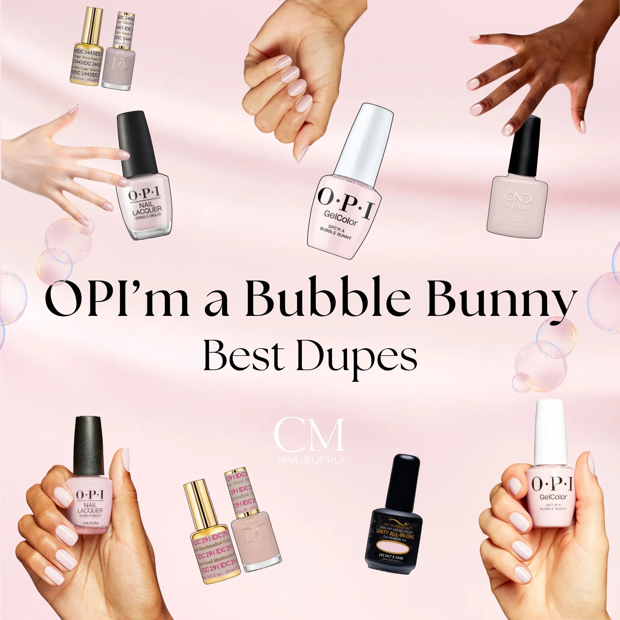 OPI'm A Bubble Bunny Dupe