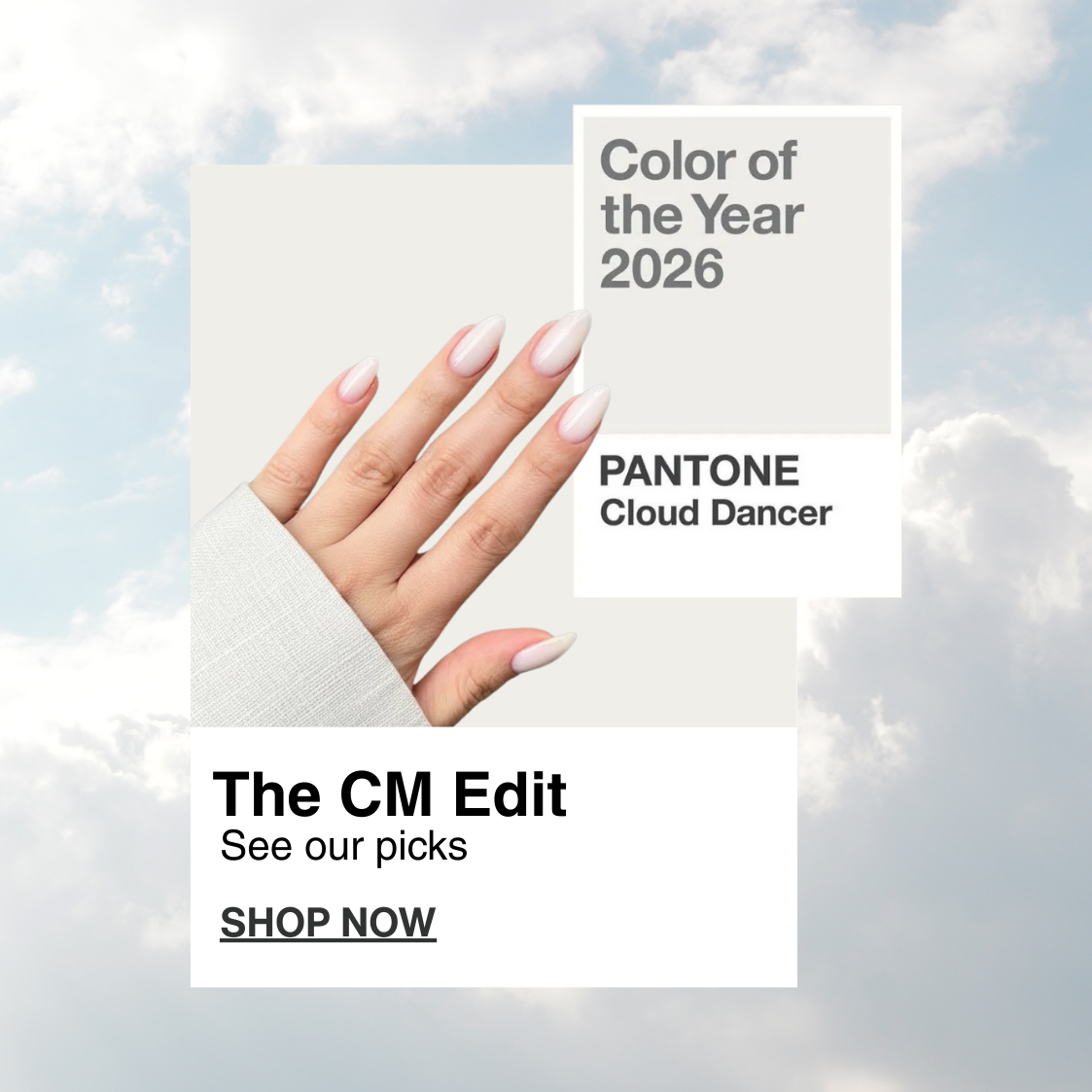 Pantone 2026 Colour of the Year - Cloud Danger