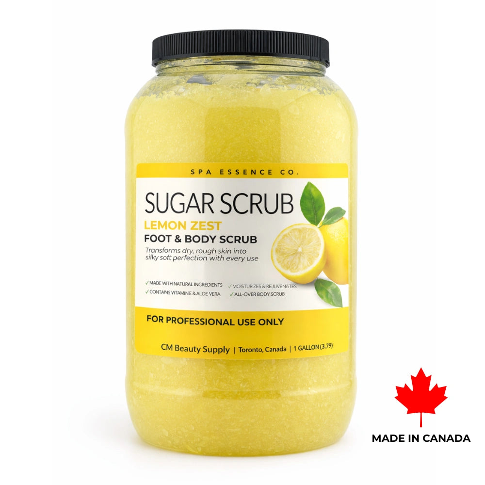 sugar scrub 1 gallon for nail salons in canada