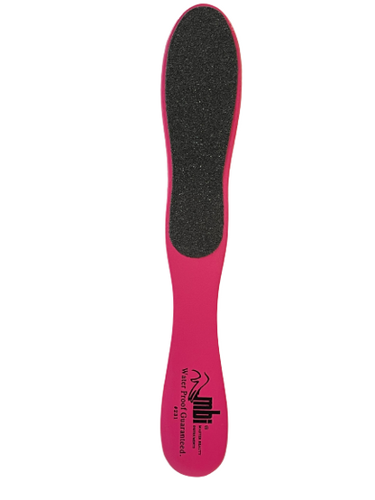 Dual-Sided Wooden Foot File – Callus Remover Pedicure Tool (White, Pink, Blue, Green) | MBi - CM Nails & Beauty Supply