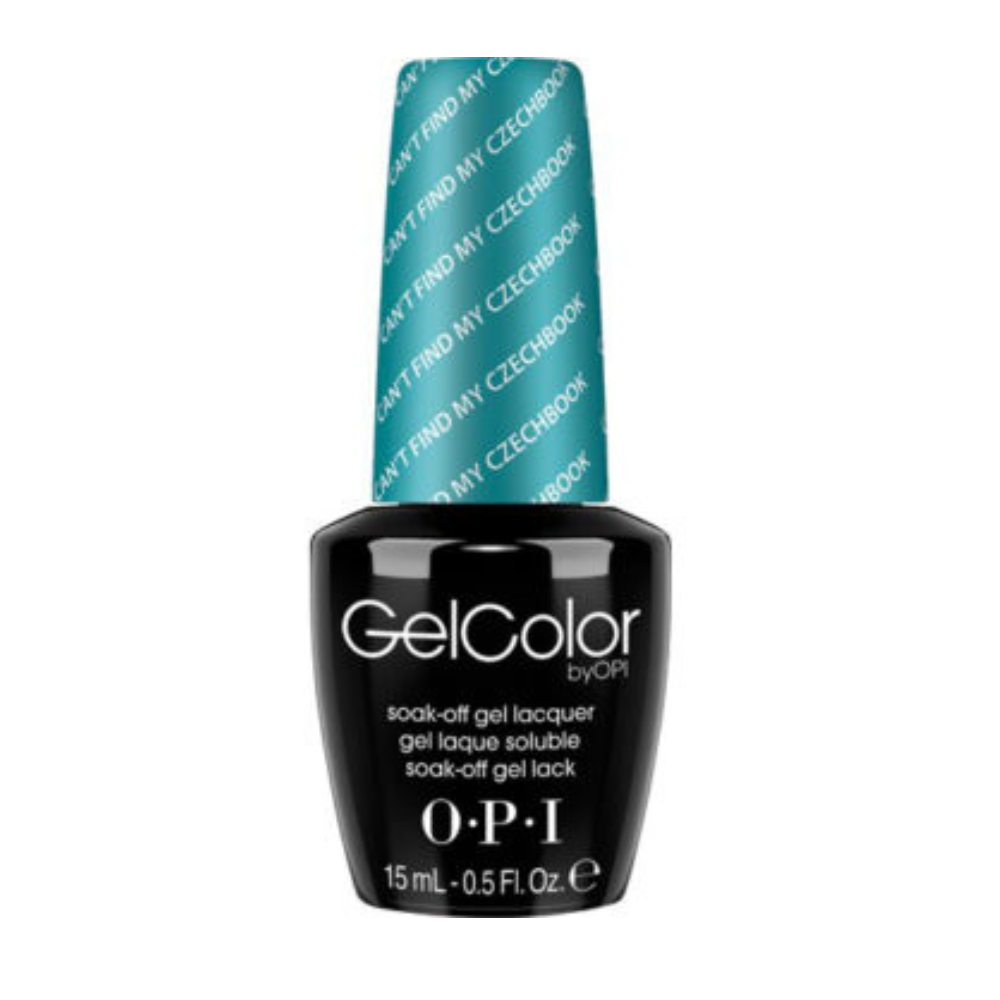OPI GelColor - Can't Find My Czechbook - E75 - CM Nails & Beauty Supply