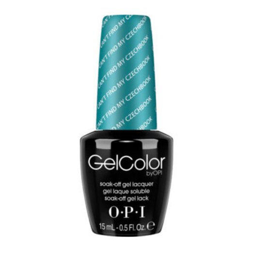 OPI GelColor - Can't Find My Czechbook - E75 - CM Nails & Beauty Supply