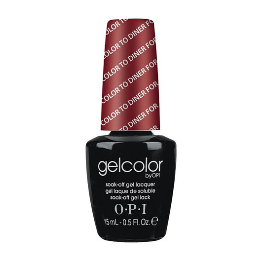 OPI GelColor - Color to Diner For - T25 - CM Nails & Beauty Supply