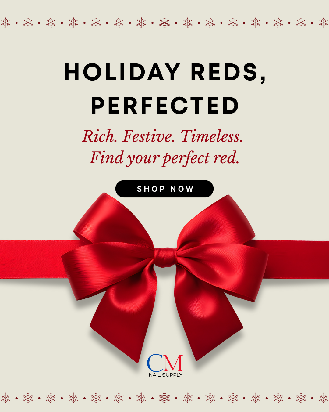 best nail polish sales and red for the holidays