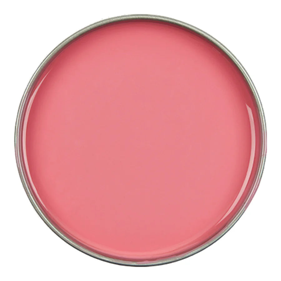 Pink wax soft container on a white background