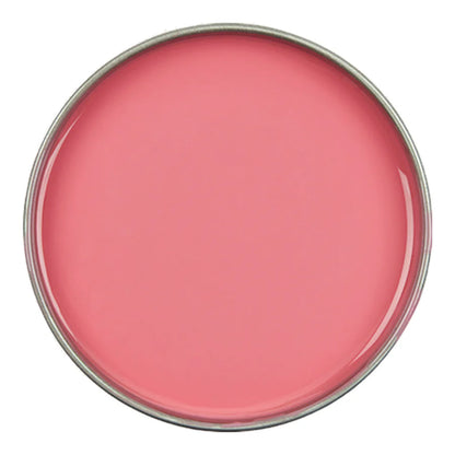 Pink wax soft container on a white background