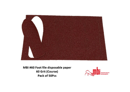Foot File Disposable Sandpaper Sticker Replacement | Course and Medium Grit