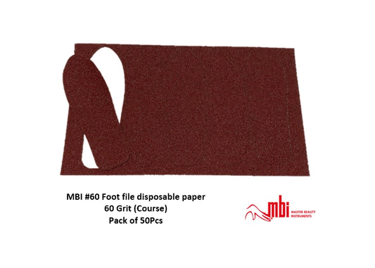 Foot File Disposable Sandpaper Sticker Replacement | Course and Medium Grit