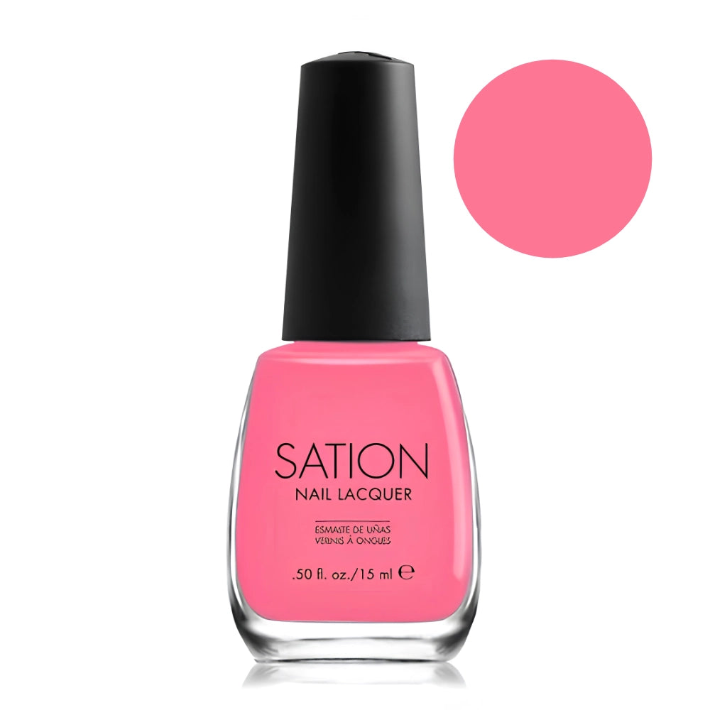 Sation Nail Lacquer #9013 Beyond Bubblegum Pink