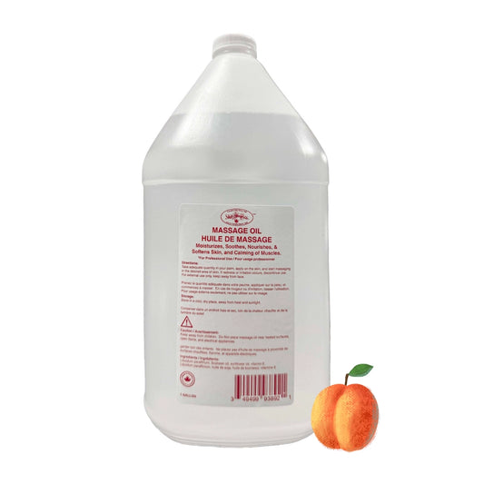 Sharonelle Massage Oil 1 Gallon Peach for salons and massage
