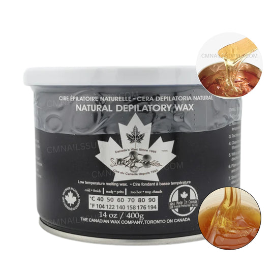 Sharonelle Natural Soft Wax Honey 14 oz - Made in Canada for professional wax estheticians