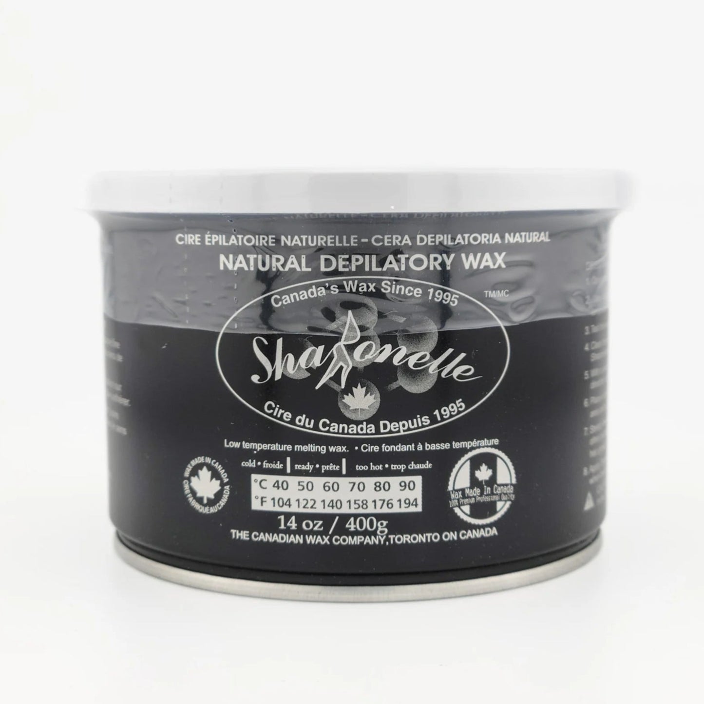 Sharonelle Soft Wax Pink Cream 14 oz - Made in Canada - CM Nails & Beauty Supply