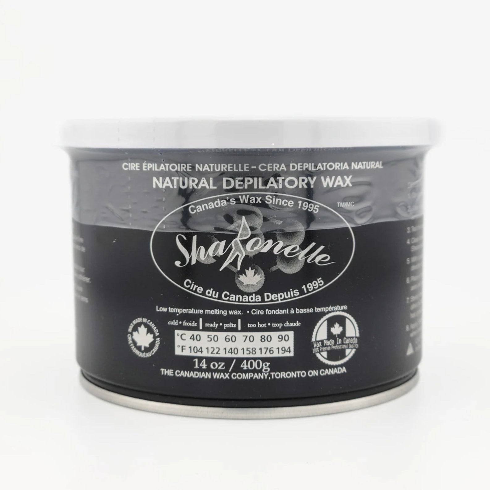 Sharonelle Soft Wax Pink Cream 14 oz - Made in Canada - CM Nails & Beauty Supply