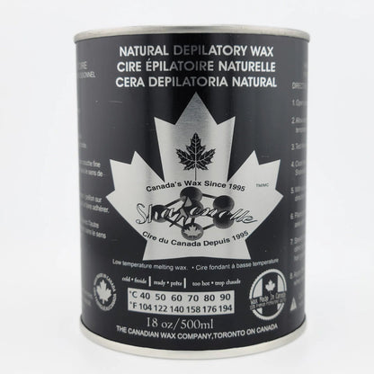 Sharonelle Soft Wax Chocolate 18 oz - Made in Canada - CM Nails & Beauty Supply