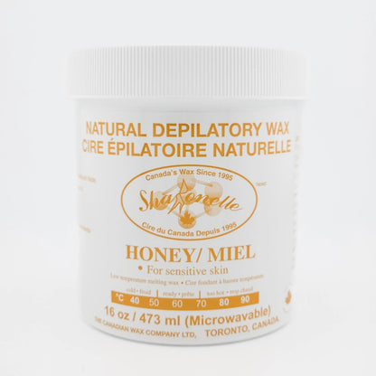 Sharonelle Microwaveable Soft Wax Honey 16 oz - Made in Canada - CM Nails & Beauty Supply
