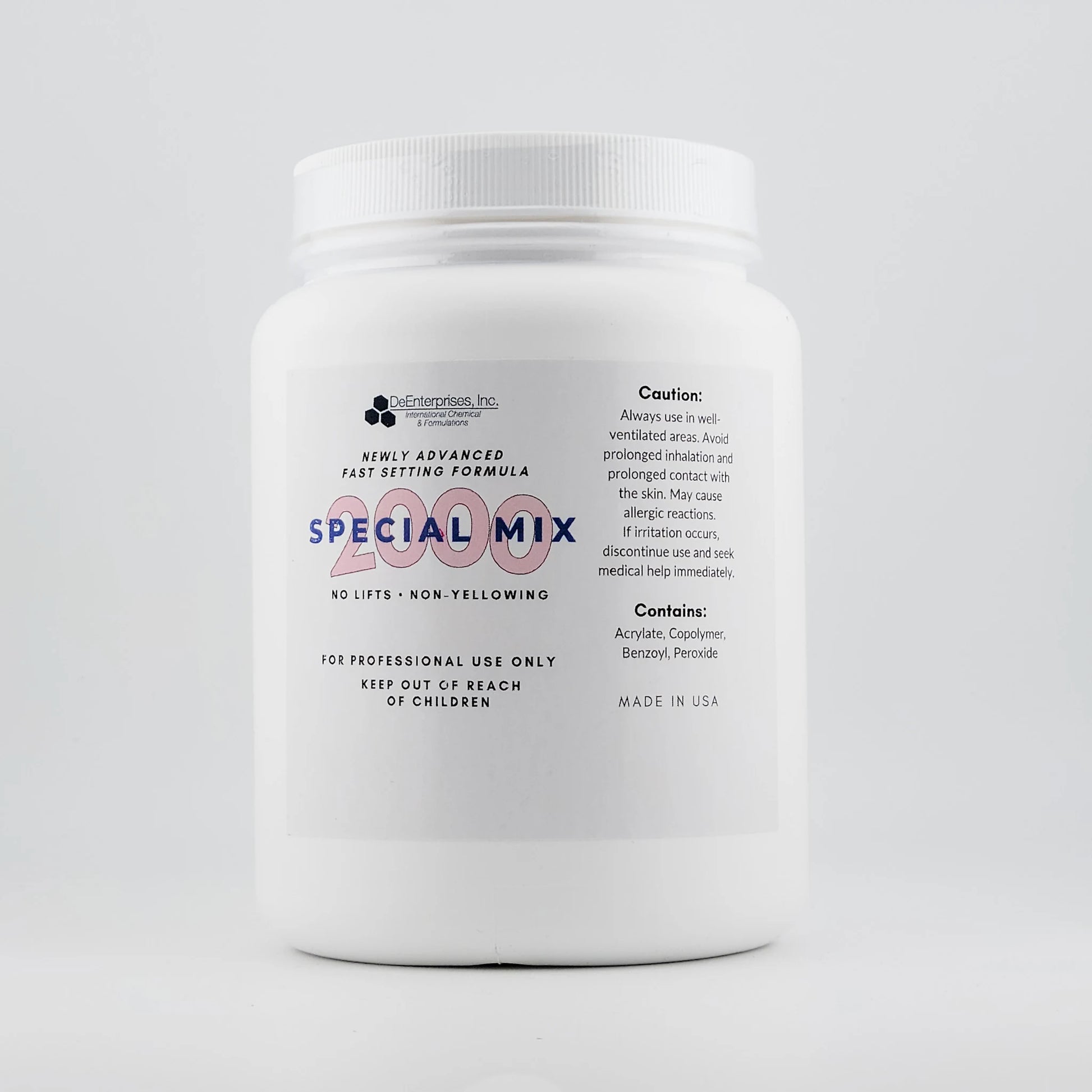 SP 2000® Acrylic Nail Powder 32 oz – Professional All-Season Nail Powder - CM Nails & Beauty Supply